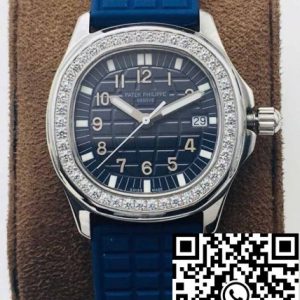 Replica Patek Philippe Aquanaut 5067A-025 Quartz Movement 1:1 Best Edition PPF Factory Blue Dial