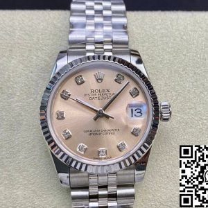 Replica Rolex Datejust 31MM 1:1 Best Edition EW Factory Stainless Steel