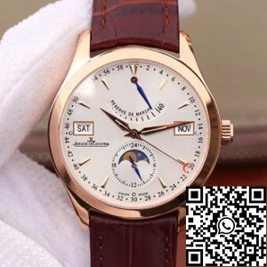 Replica Jaeger-LeCoultre Master Calendar Men Watches 1:1 Best Edition Swiss ETA866 White Dial
