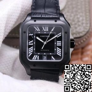 Replica Cartier Santos WSSA0039 1:1 Best Edition V6 Factory Carbon Plating Swiss ETA1847 MC