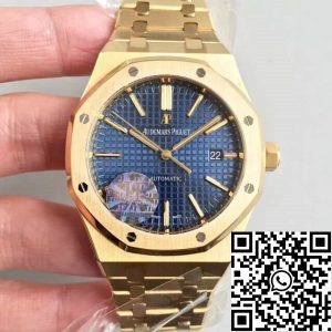 Replica Audemars Piguet Royal Oak 15400OR 1:1 Best Edition JF Factory Blue Dial