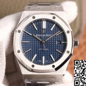 Replica Audemars Piguet Royal Oak 15400ST.OO.1220ST.03 1:1 Best Edition ZF Factory Blue Dial Swiss ETA3120