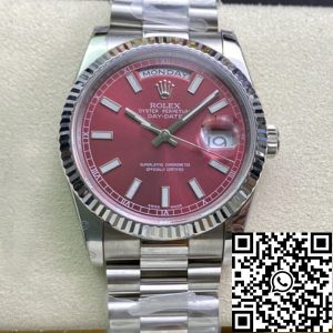 Replica Rolex Day Date 118239 1:1 Best Edition EW Factory Cherry Dial