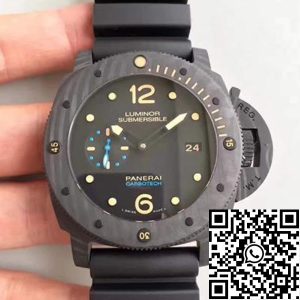 Replica Panerai Luminor Submersible PAM616 VS Factory Men Watches 1:1 Best Edition Swiss ETA P9000 Black