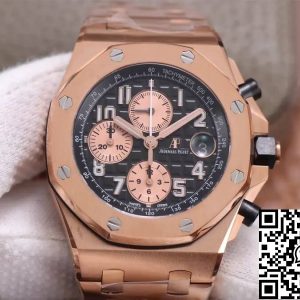 Replica Audemars Piguet Royal Oak Offshore 26470O 1:1 Best Edition JF Factory Black Dial