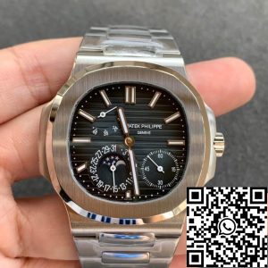 Replica Patek Philippe Nautilus 5712/1A-001 1:1 Best Edition ZF Factory Dark Blue Dial