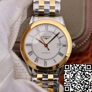 Replica Longines Master Collections L4.874.3.21.7 1:1 Best Edition Swiss ETAL619/888 White Dial