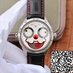 Replica Konstantin Chaykin Joker V2 Version 1:1 Best Edition White Joker Dial Red Inner Bezel Swiss NH35A 24J