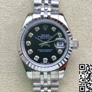 Replica Rolex Datejust 279174 28MM 1:1 Best Edition BP Factory Black Dial