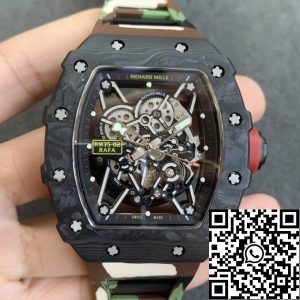 Replica Richard Mille RM35-02 1:1 Best Edition KV Factory V3 Camouflage Strap