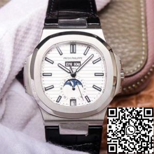 Replica Patek Philippe Nautilus 5726/1A-010 1:1 Best Edition PF Factory Black Strap Swiss ETA324