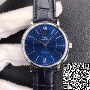 Replica IWC Portofino Moon Phase IW459402 1:1 Best Edition MKS Factory Blue Dial