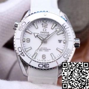 Replica Omega Seamaster 215.33.40.20.04.001 Planet Ocean 600M 1:1 Best Edition VS Factory White Dial Swiss ETA8800