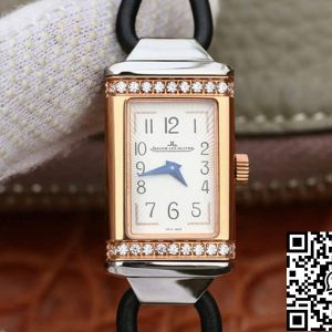Replica Jaeger LeCoultre Reverso 3264520 1:1 Best Edition MG Factory Rose Gold Diamond
