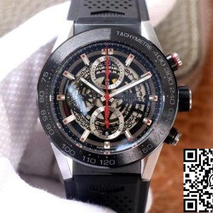 Replica TAG Heuer Carrera CAR201V.FT6046 1:1 Best Edition XF Factory Black Dial Swiss HEUER 01