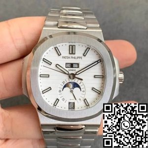 Replica Patek Philippe Nautilus 5726/1A-010 1:1 Best Edition GR Factory White Dial