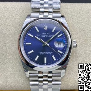 Replica Rolex Datejust M126200-0006 1:1 Best Edition EW Factory Blue Dial