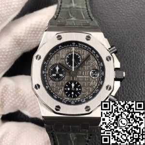 Replica Audemars Piguet Royal Oak Offshore 26470ST.OO.A104CR.01 1:1 Best Edition JF Factory Dark Grey Dial