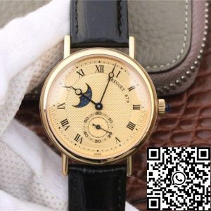 Replica Breguet Classique Moonphase 4396 Men Watches 1:1 Best Edition Swiss ETA5165R Gold Dial
