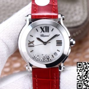 Replica Chopard Happy Sport 278492-9001 1:1 Best Edition YF Factory White Dial