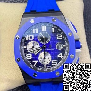 Replica Audemars Piguet Royal Oak Offshore 26405CE.OO.A030CA.01 1:1 Best Edition RS Factory Blue Dial