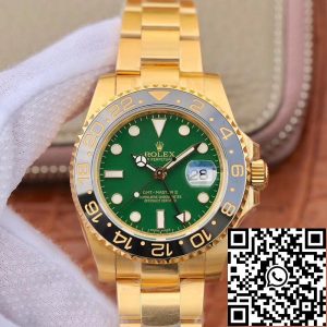 Replica Rolex GMT Master II 116718LN 40mm EW Factory Mechanical Watches 1:1 Best Edition Swiss ETA2836 Green Dial