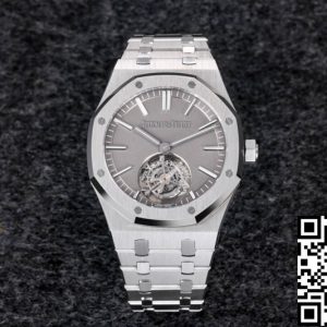 Replica Audemars Piguet Royal Oak Tourbillon 26530TI.OO.1220TI.01 1:1 Best Edition R8 Factory Dark Grey Dial