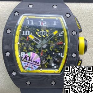 Replica Richard Mille RM-011 1:1 Best Edition KV Factory Forged Carbon