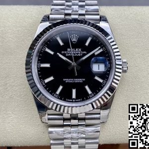 Replica Rolex Datejust M126334-0018 1:1 Best Edition VS Factory Black Dial