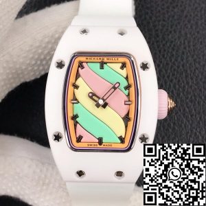 Replica Richard Mille RM-07 Bon Bon 1:1 Best Edition RM Factory White Ceramic Case