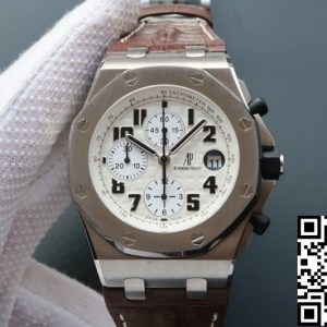 Replica Audemars Piguet Royal Oak Offshore 26170ST.OO.D091CR.01 1:1 Best Edition JF Factory White Dial