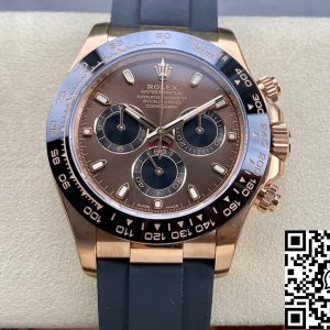Replica Rolex Cosmograph Daytona M116515LN-0041 1:1 Best Edition Clean Factory Chocolate Dial