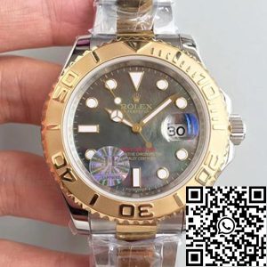 Replica Rolex Yacht-Master 40mm 116621 JF Factory 1:1 Best Edition Swiss ETA2836-2 Anthracite Dial