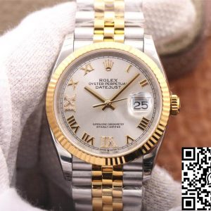Replica Rolex Datejust M126233-0031 1:1 Best Edition EW Factory Silver Dial