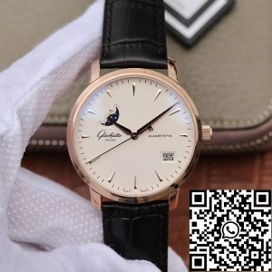 Replica Glashutte Original Senator 1-36-04-04-02-01 Moonphase 18K Rosegold 1:1 Best Edition Swiss ETA36-03 White Dial