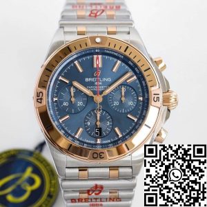 Replica Breitling Chronomat UB0134101C1U1 1:1 Best Edition GF Factory Blue Dial