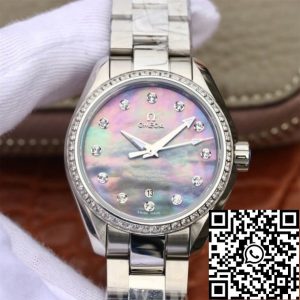 Replica Omega Seamaster 231.15.34.20.57.001 Aqua Terra 150M 1:1 Best Edition 3S Factory Mother-Of-Pearl Dial