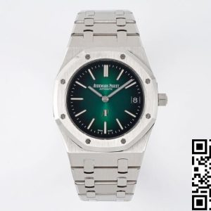 Replica Audemars Piguet Royal Oak 16202PT.OO.1240PT.01 1:1 Best Edition ZF Factory Green Dial