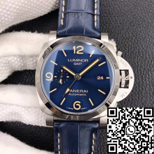 Replica Panerai Luminor GMT PAM01033 1:1 Best Edition VS Factory Dark Blue Dial