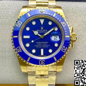 Replica Rolex Submariner M116618LB-0003 1:1 Best Edition VS Factory Blue Dial