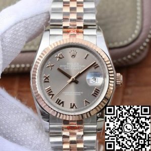 Replica Rolex Datejust 116231-0087 36MM 1:1 Best Edition GM Factory Silver Dial