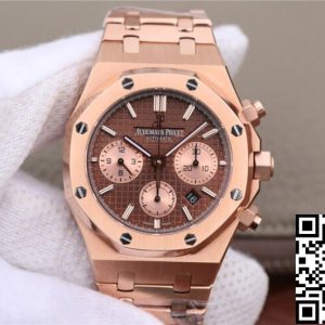 Replica Audemars Piguet Royal Oak Chronograph 26331OR.OO.1220OR.02 1:1 Best Edition OM Factory Rose Gold