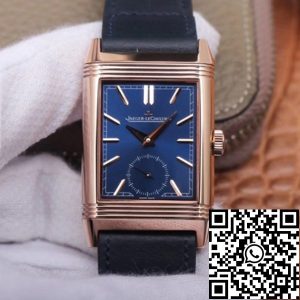 Replica Jaeger LeCoultre Reverso Flip 1:1 Best Edition MG Factory Blue Dial Swiss ETA854A/2