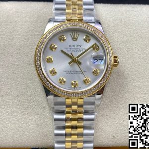Replica Rolex Datejust M278383RBR-0020 31MM 1:1 Best Edition EW Factory Silver Dial
