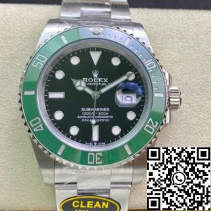 Replica Rolex Submariner 126610 41MM 1:1 Best Edition Clean Factory Green Bezel