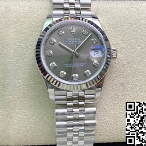 Replica Rolex Datejust M278274-0008 31MM 1:1 Best Edition EW Factory Grey Dial