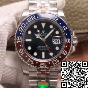 Replica Rolex GMT Master II 126710BLRO-0001 1:1 Best Edition Noob Factory Black Dial Swiss ETA3285