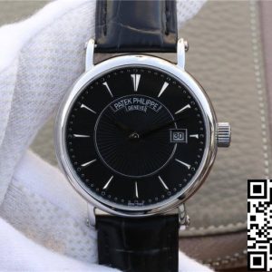 Replica Patek Philippe Calatrava 5153G-001 1:1 Best Edition ZF Factory Black Dial