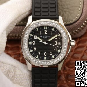 Replica Patek Philippe Aquanaut 5067A-001 1:1 Best Edition PPF Factory Diamond Black Dial