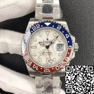 Replica Rolex GMT Master II 126719BLRO-0002 1:1 Best Edition GM Factory White Gold